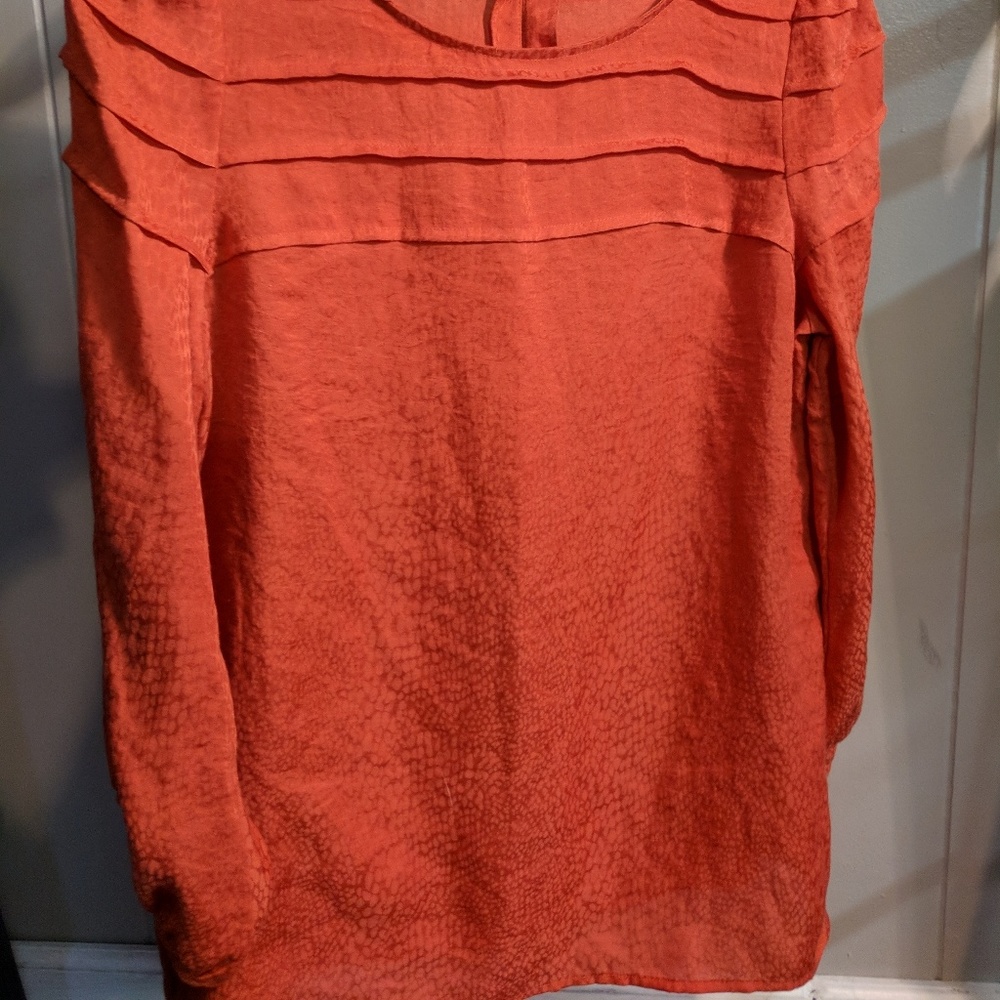 Rust colored blouse - Picture 5 of 5